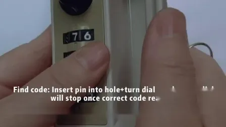 with Holder 4 Digits Combination Lock for Locker