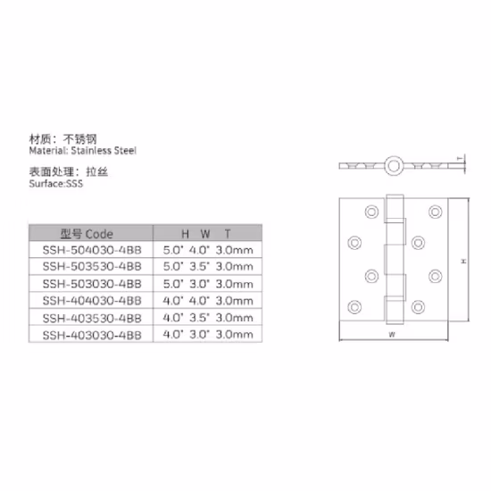 4bb를 가진 스테인리스 여닫이 창 문 유럽 표준 경첩