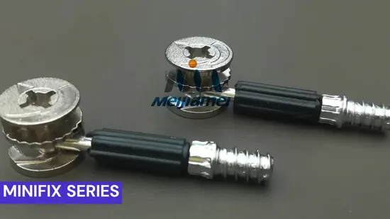 Minifix 캠 잠금 나사 패스너 커넥터 가구 액세서리